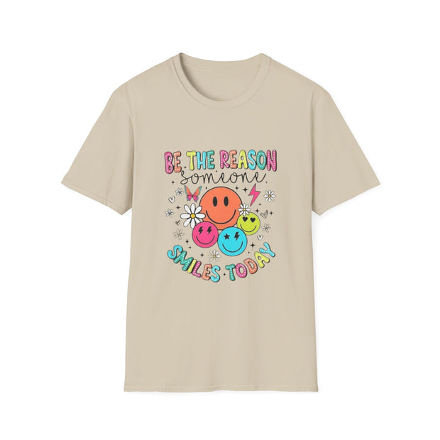Be the Reason Someone Smiles Unisex Softstyle T-Shirt