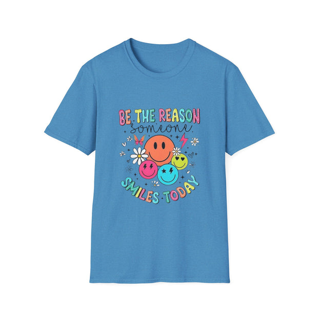 Be the Reason Someone Smiles Unisex Softstyle T-Shirt