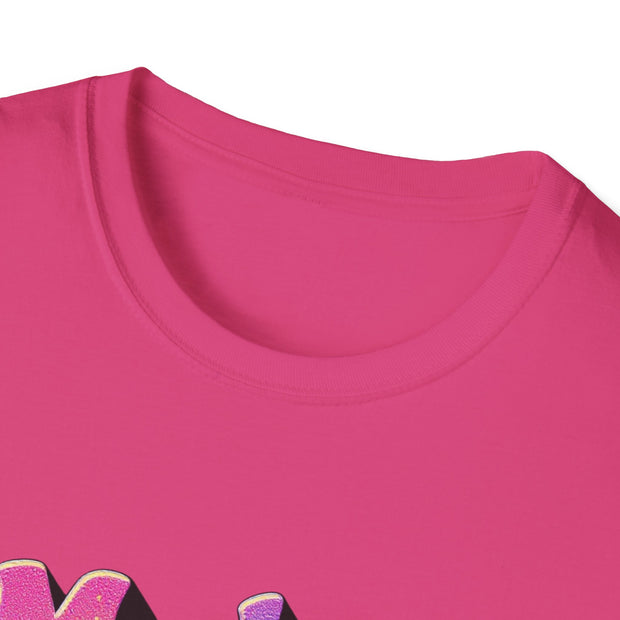 Colorful Inspirational Unisex T-Shirt - Make Heaven Crowded Design
