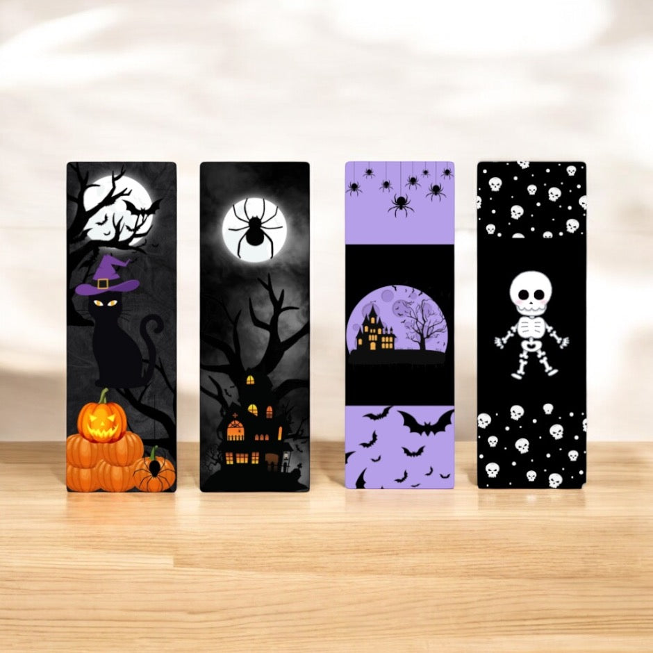 Spooky Halloween Theme Bookmarks