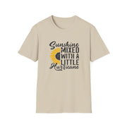 Sunshine Mixed With A Little Hurricane Unisex Softstyle T-Shirt - Perfect Casual Wear for Nature Lovers