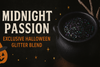 Midnight Passion – Exclusive Halloween Glitter Blend (Custom Black Holo Mix) for Tumblers, Resin, Slime & Crafts