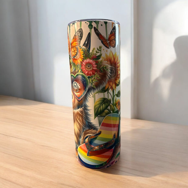 Tropical Cow Tumbler 20 ounce