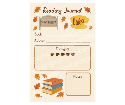 GG Girls Digital Planner, Small Town Cozy Vibes Planner Set with extrras