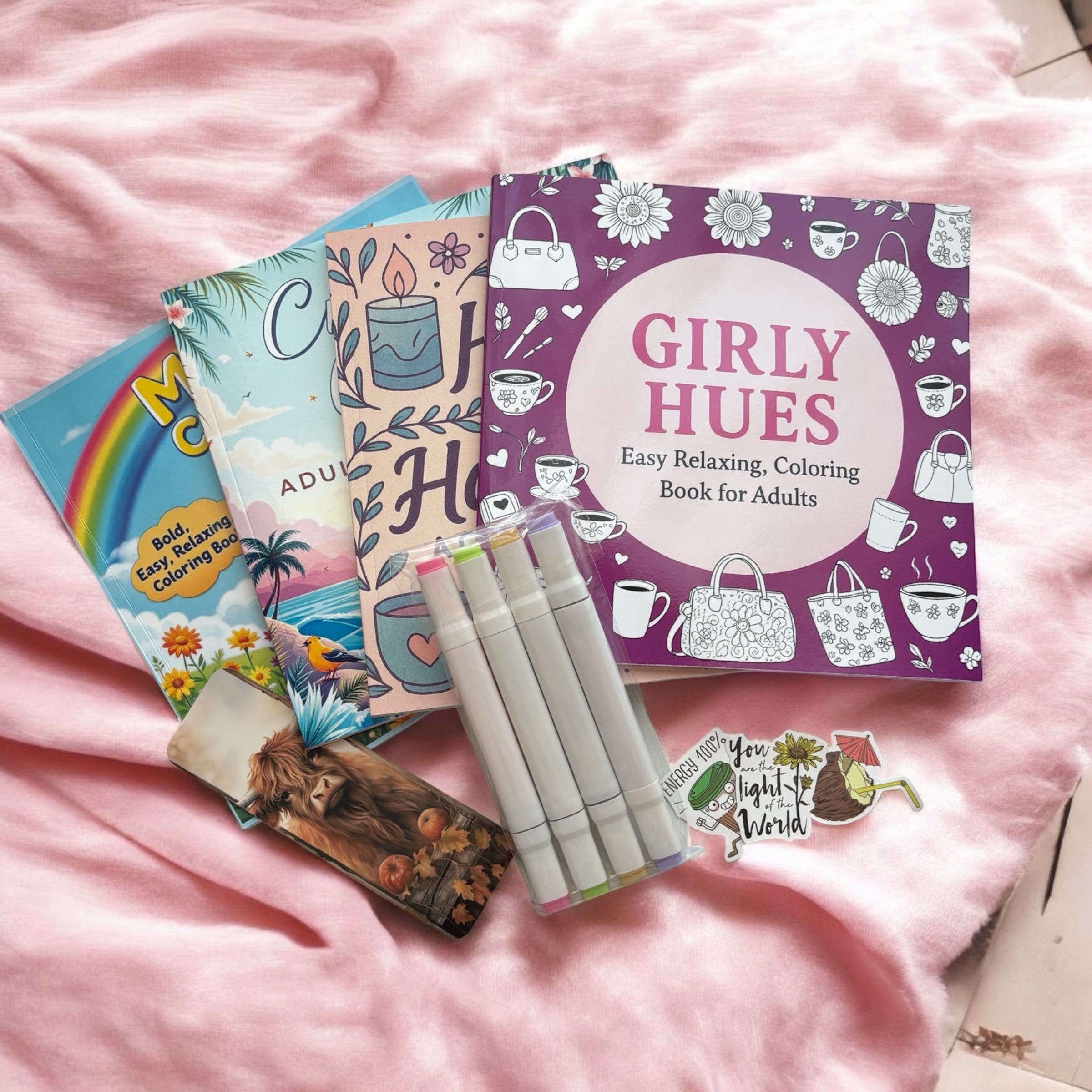 ✨ Ultimate Coloring Book Bundle – 4 Pack ✨