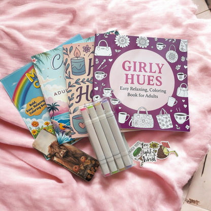 ✨ Ultimate Coloring Book Bundle – 4 Pack ✨