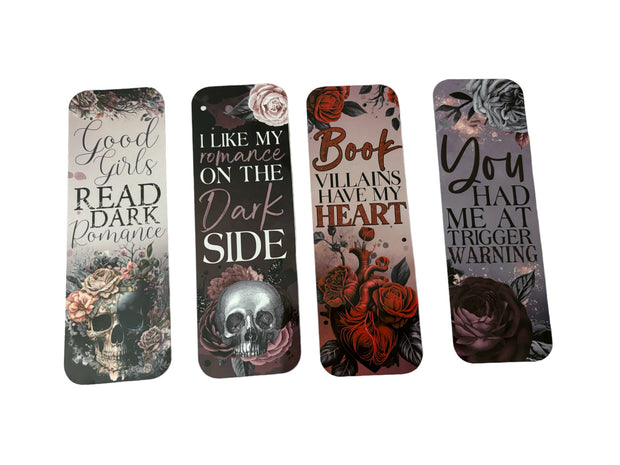 Bookmarks 4 piece set. Dark Romance