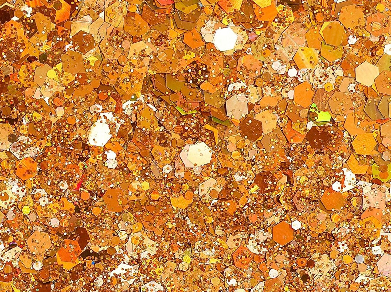 Amber Luxe Glitter