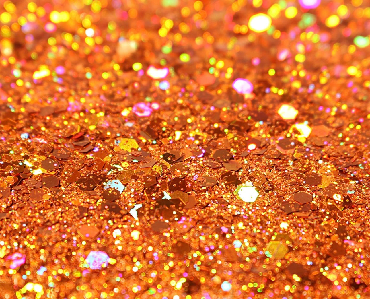 Amber Luxe Glitter