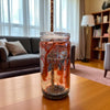 16oz Libbey Glass Cup | Custom SnowGlobe Tumbler with Glitter & Wrap Options