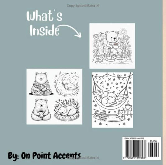 Hygge and Harmony Adult Coloring Book
