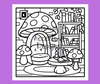 Whimsical Homes a magical interior coloring adventure
