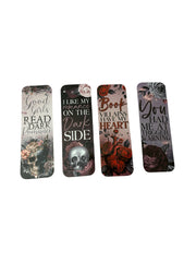 Bookmarks 4 piece set. Dark Romance