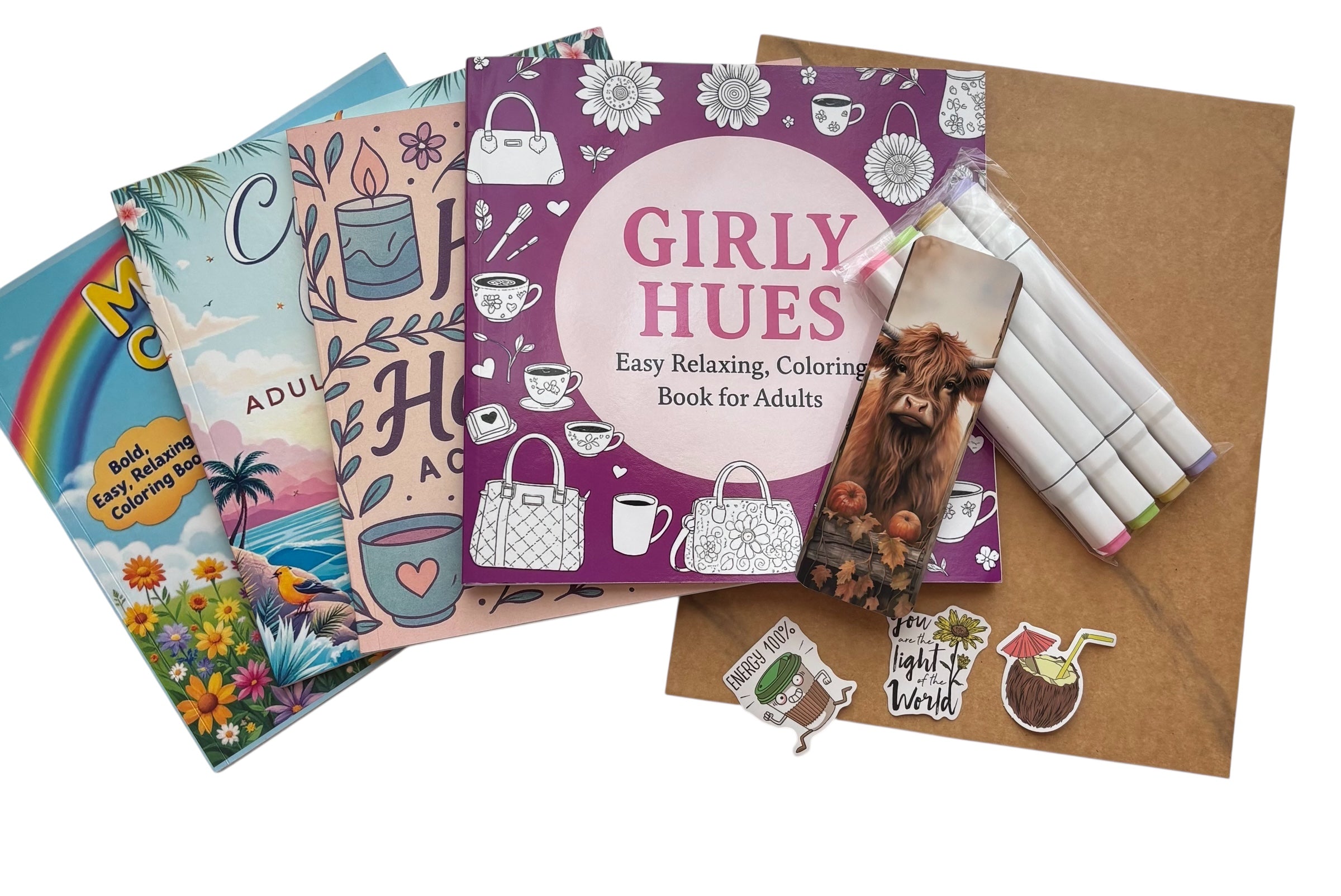 ✨ Ultimate Coloring Book Bundle – 4 Pack ✨