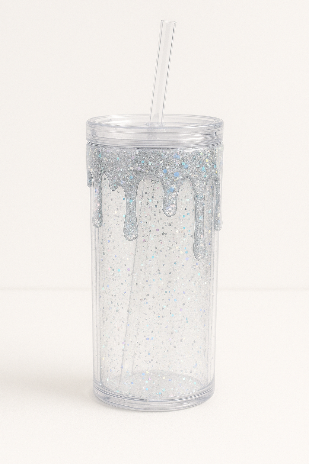 16oz Libbey Glass Cup | Custom SnowGlobe Tumbler with Glitter & Wrap Options