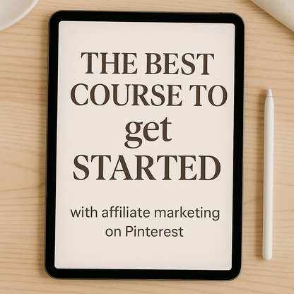 Affiliate Marketing Made Easy Course ***plus bonus keyword sheets