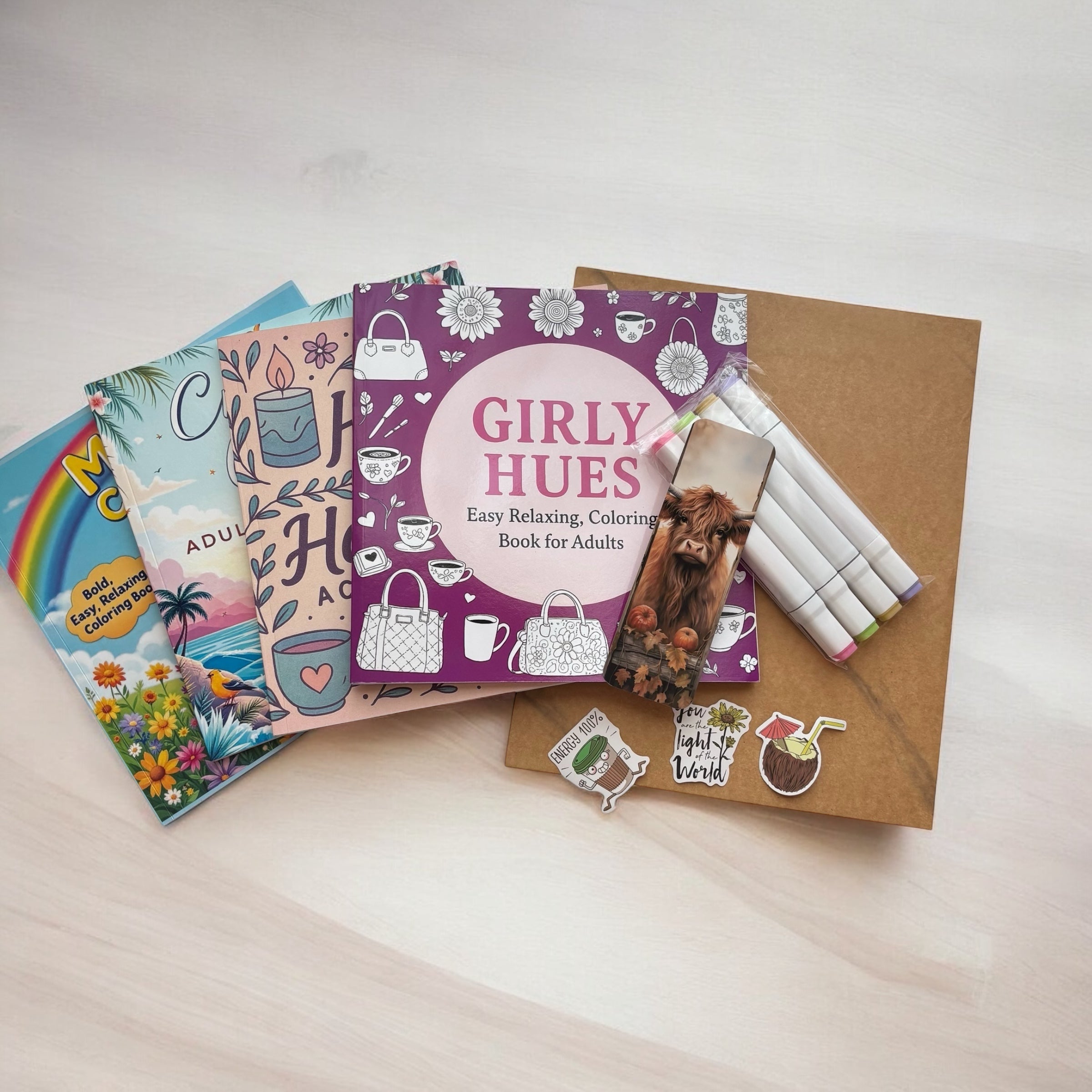 ✨ Ultimate Coloring Book Bundle – 4 Pack ✨