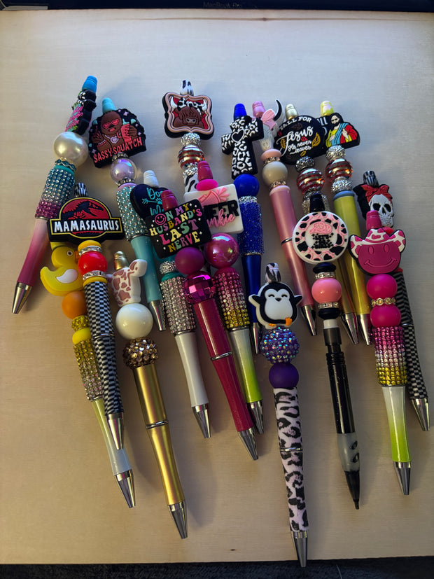 Beaded Pens Random Draw of 3
