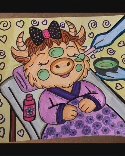 Moo-D Coloring