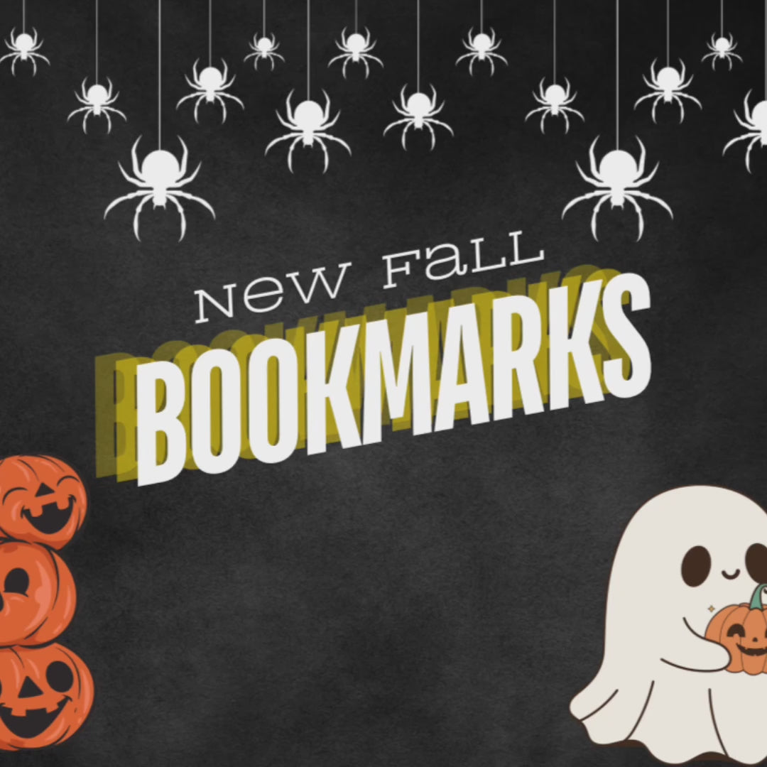 Spooky Halloween Theme Bookmarks